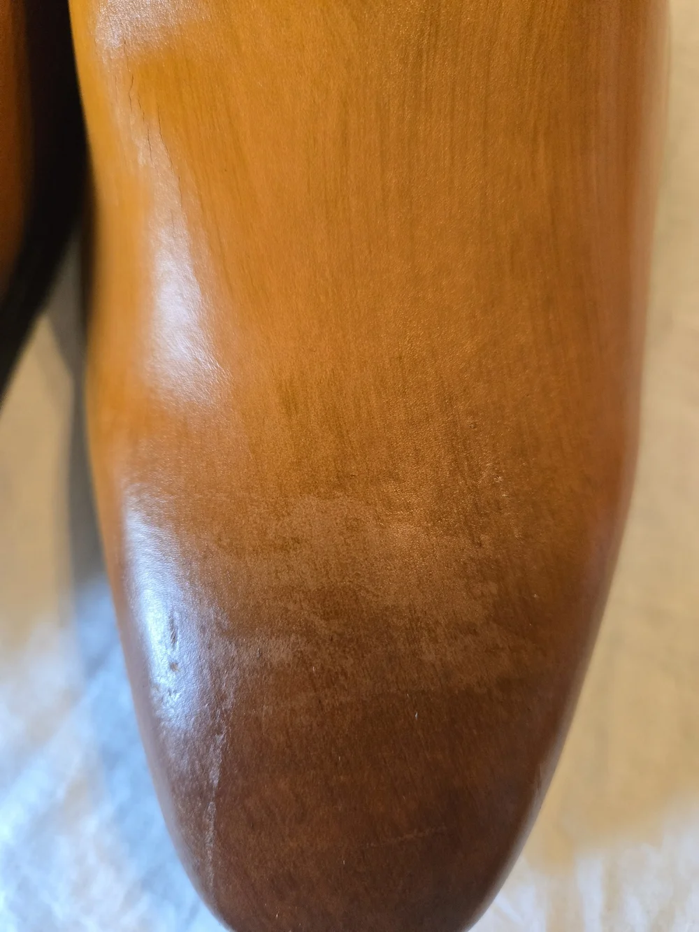 Jousen Milan Men's Cognac Brown Oxford Dress Shoes Size 14 EUC
